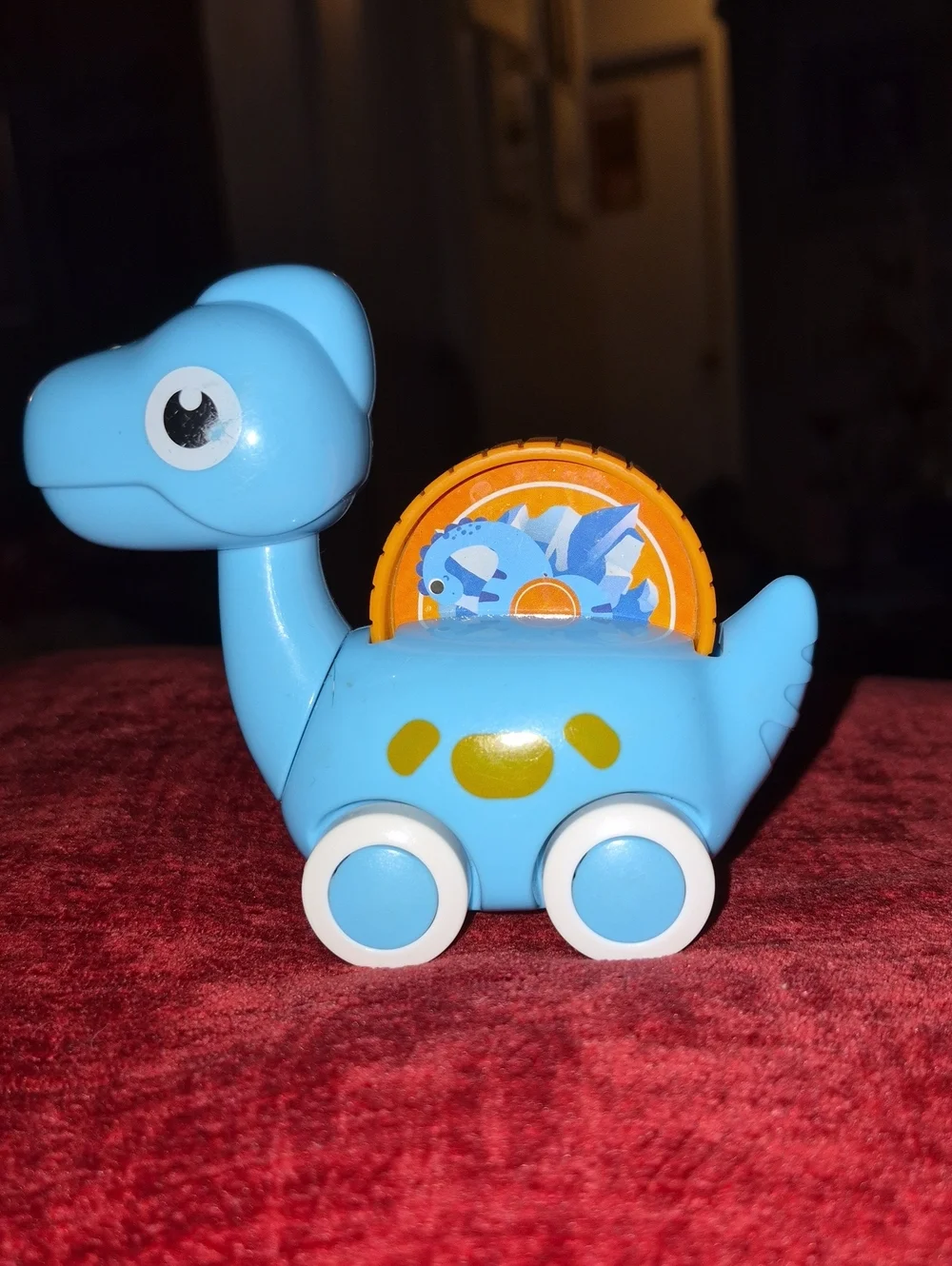 Lot Of 4 Toddler Push Dinosaurs